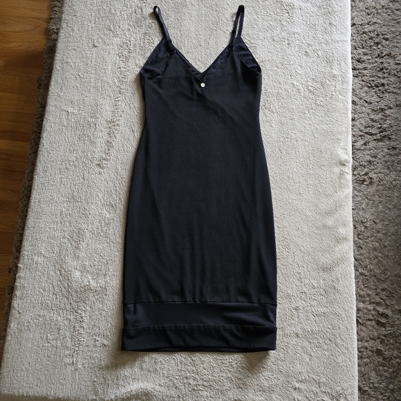 Alice + Olivia Air Sleeveless Cate Slip Dress with lllusion Mesh Hemline Size 0 - Picture 7 of 14